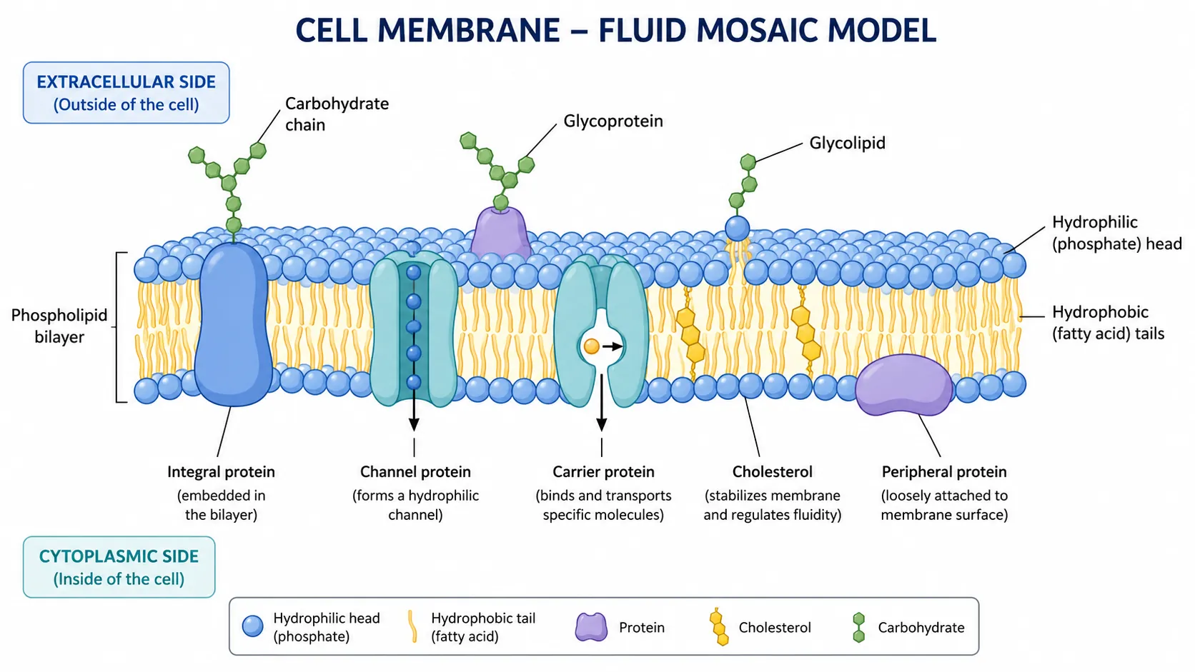 cell membrane diagram